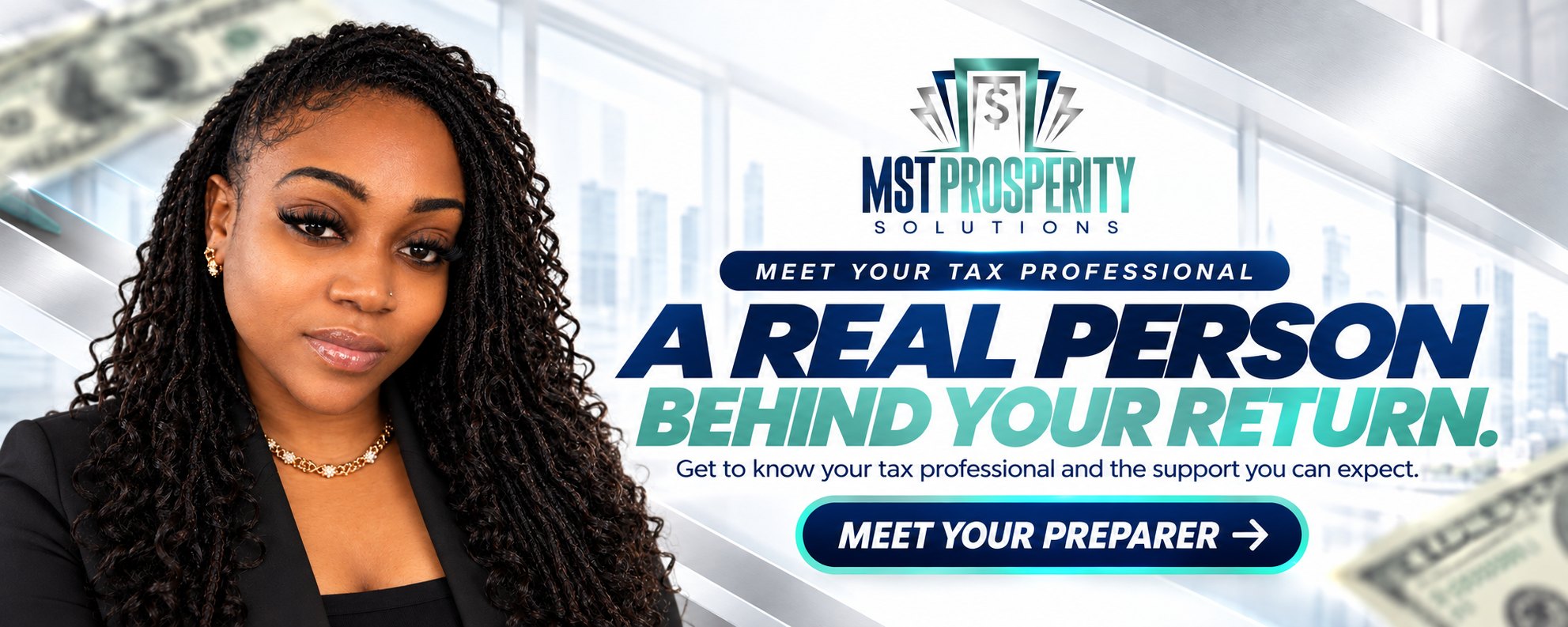 Meet your tax professional: a real person behind your return. Get to know your tax professional and the support you can expect.